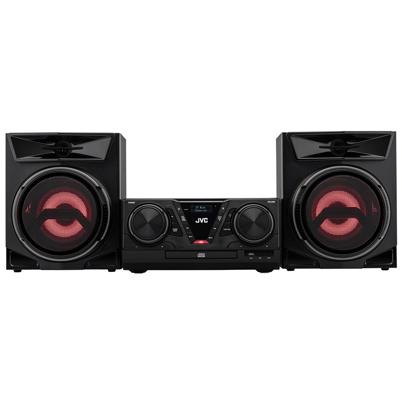Wieża JVC MX-E325B-DAB Bluetooth Radio FM DAB+ Czarny
