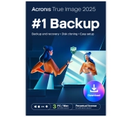 Acronis True Image 2025 3 PC lub Mac Zakup jednorazowy Kod aktywacyjny
