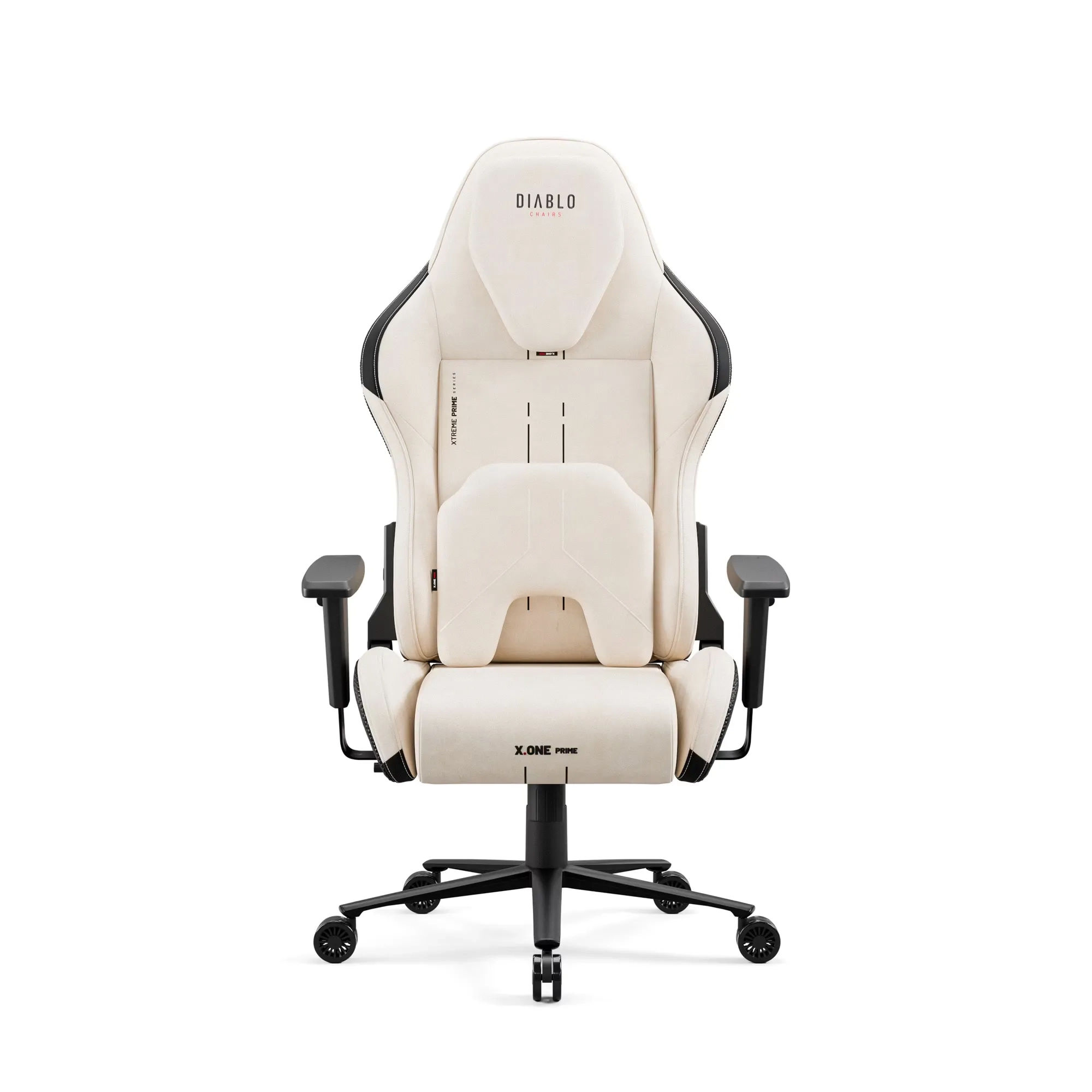 Fotel Diablo Chairs X.One Prime, Normal Size, Desert Storm t Gamingowy Do 140kg Tkanina Beżowy