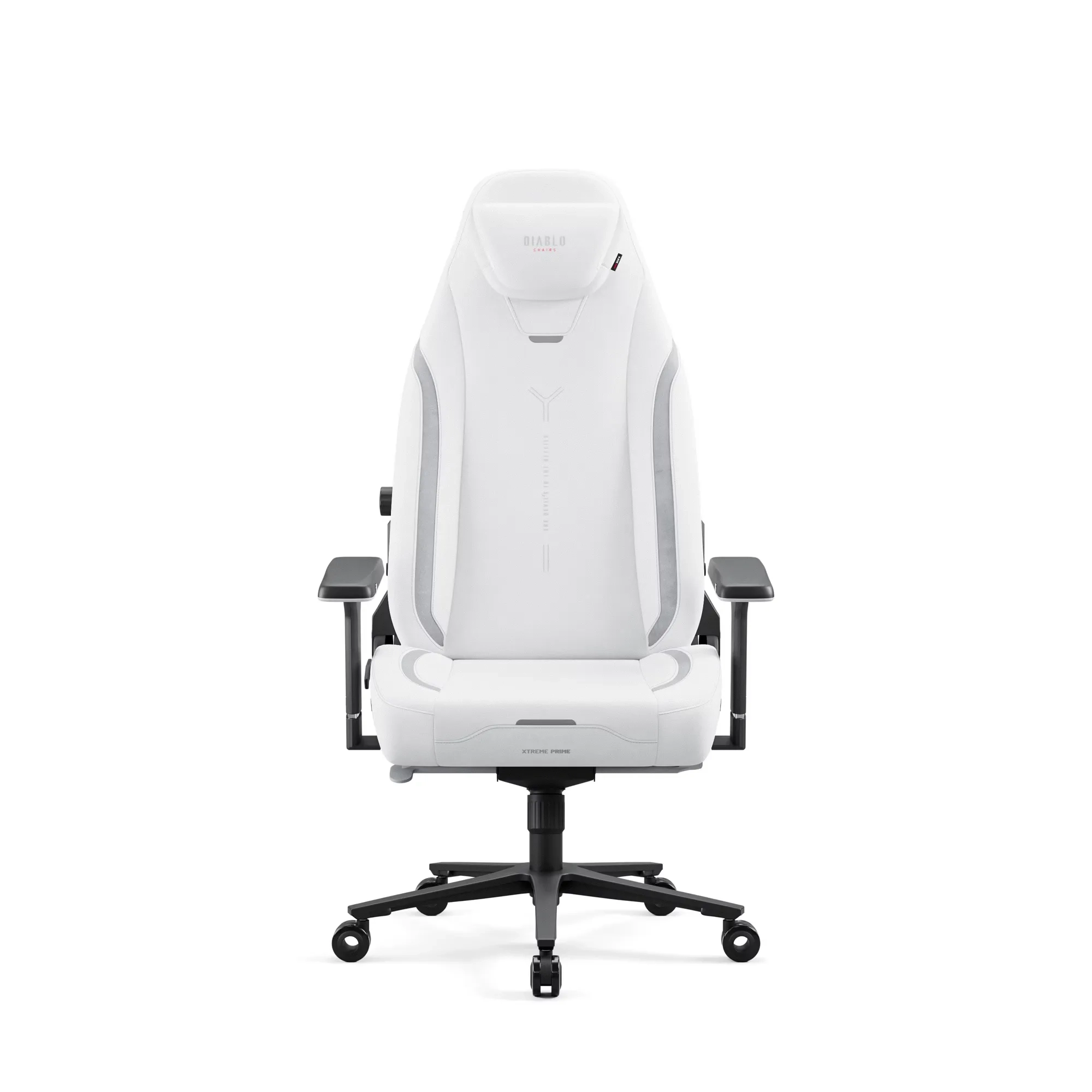 Fotel Diablo Chairs X.Eye Prime, Normal Size, Ghosted White Gamingowy do 140kg Biały