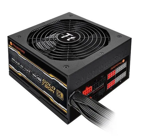 Zasilacz Thermaltake Smart SE 730W Gold 80+Gold Czarny