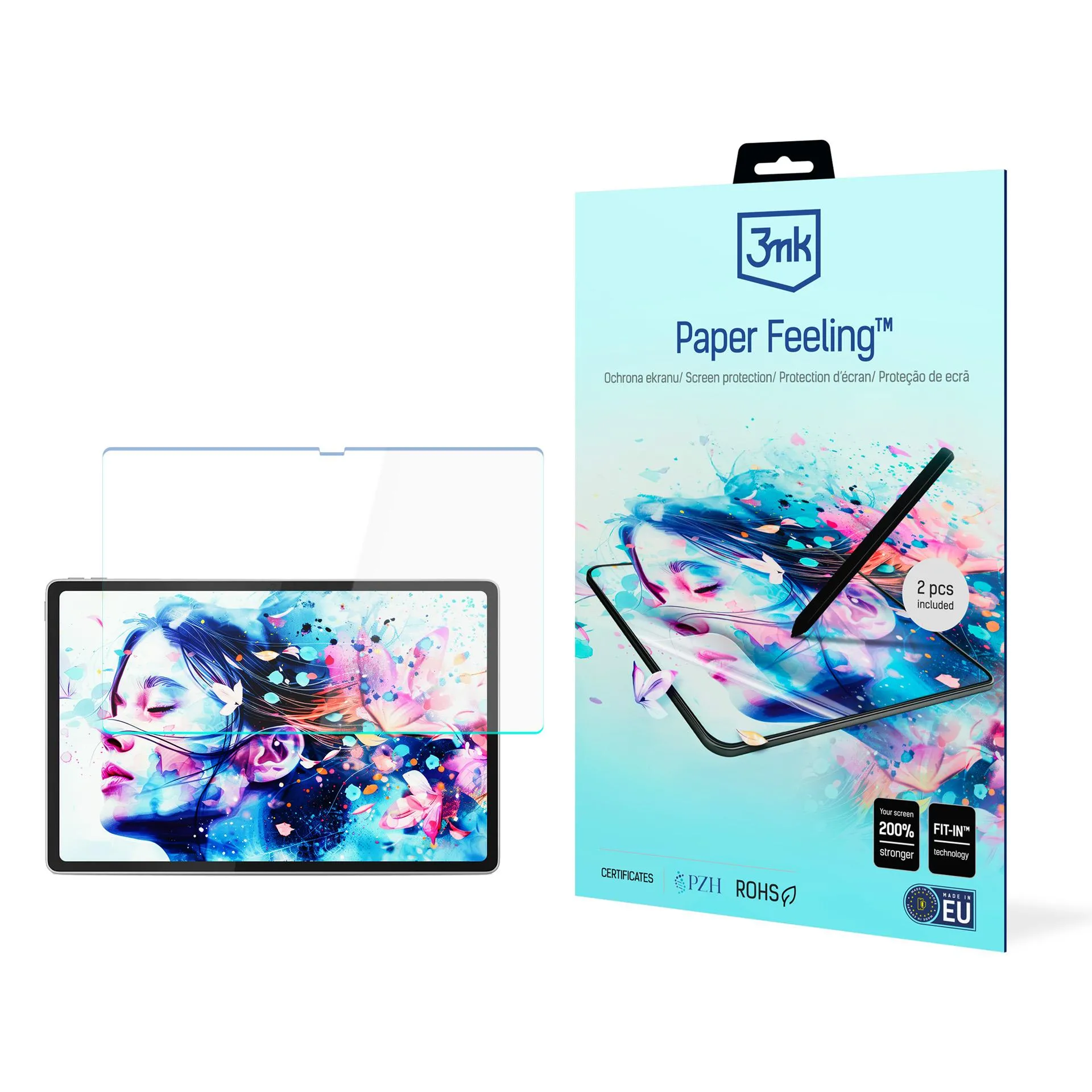 Folia ochronna 3mk up to 15" Paper Feeling do Lenovo Idea Tab Plus (TB361FU)