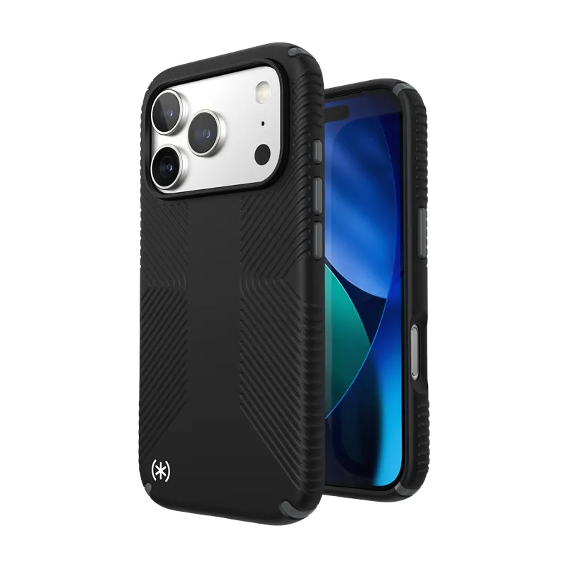 Etui Speck Presidio2 Grip MagSafe do iPhone 17 Pro Czarny