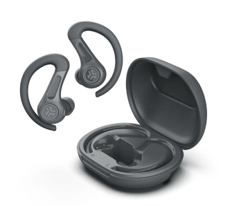 Słuchawki bezprzewodowe JLab JBuds Sport ANC 4 Dokanałowe Bluetooth 5.3 Grafitowy