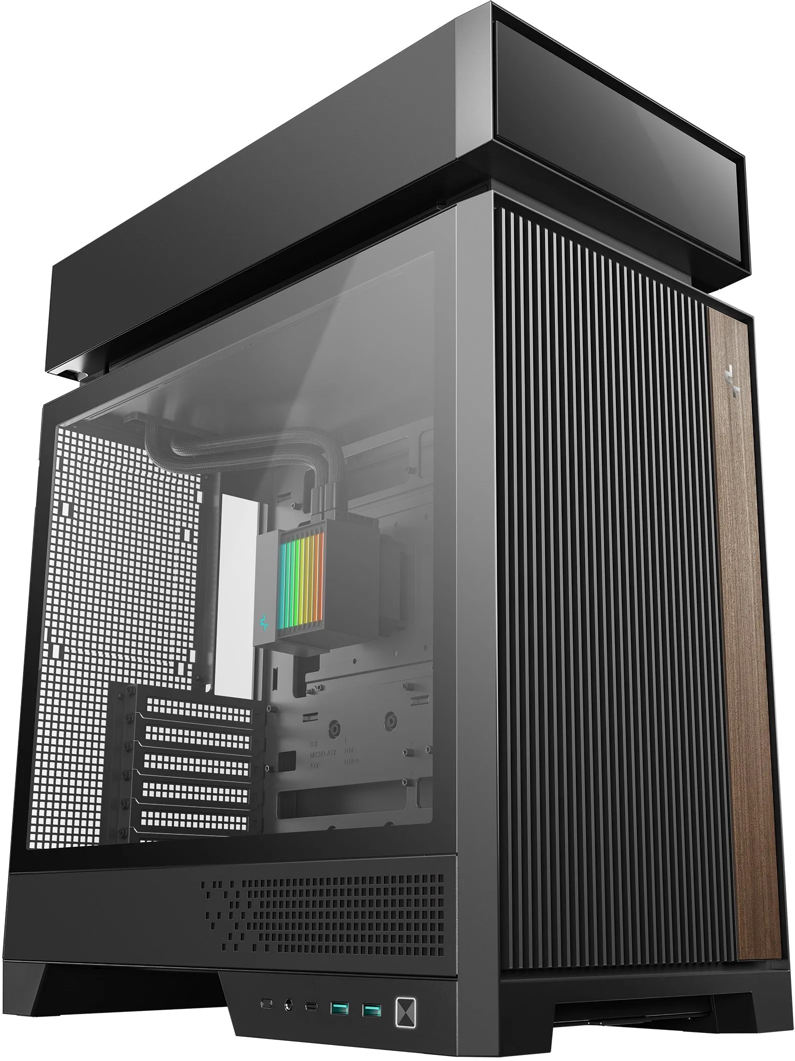 Obudowa DeepCool CL6600 + AIO 360 ARGB Czarny