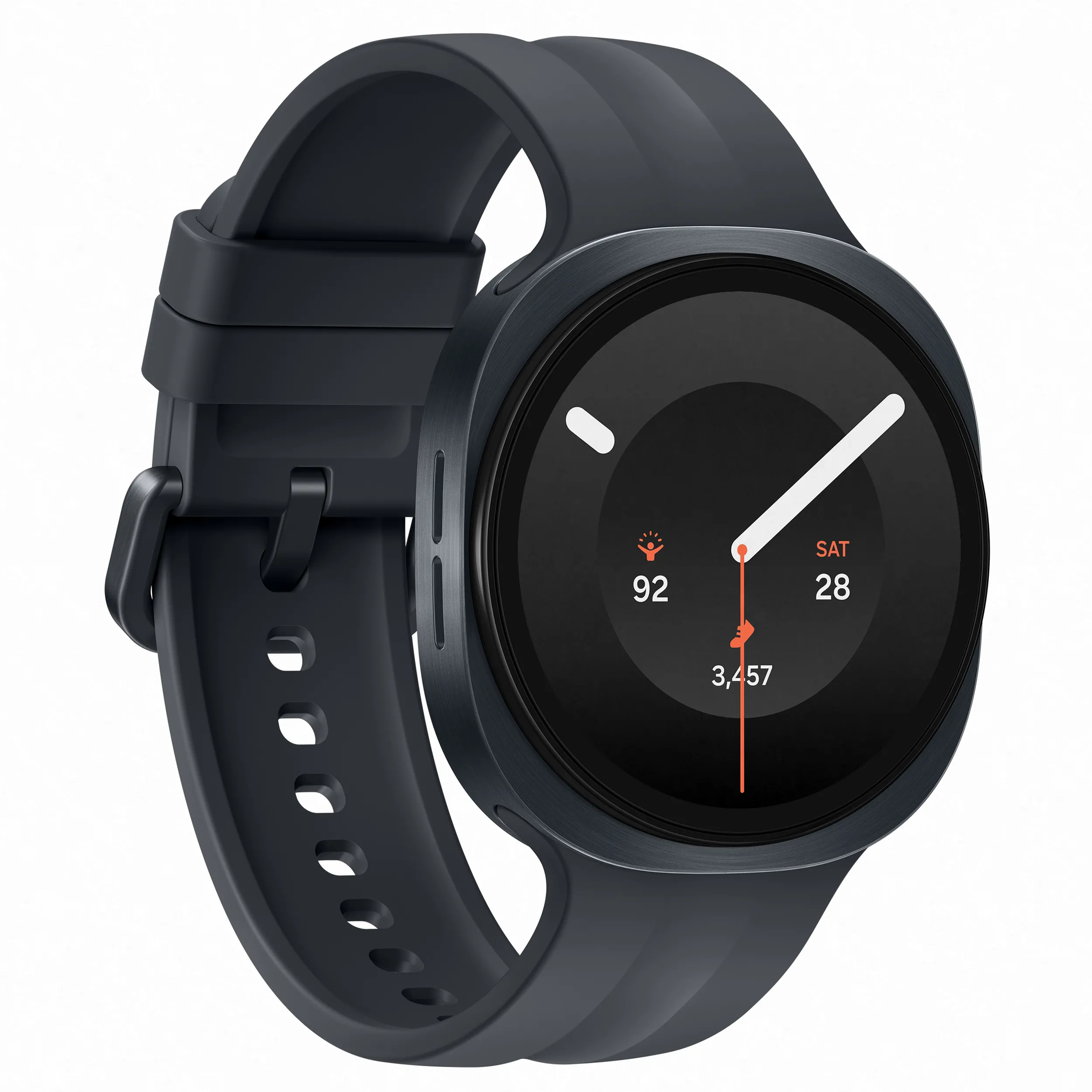 фото Смарт-часы Samsung Galaxy Watch9 Graphite Bluetooth 40mm Sport Band Black S/M (SM-L340NZKA) 3