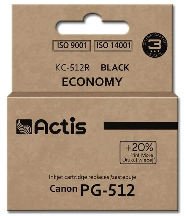 Tusz Actis KC-512R (zamiennik PG-512) Czarny 15 ml