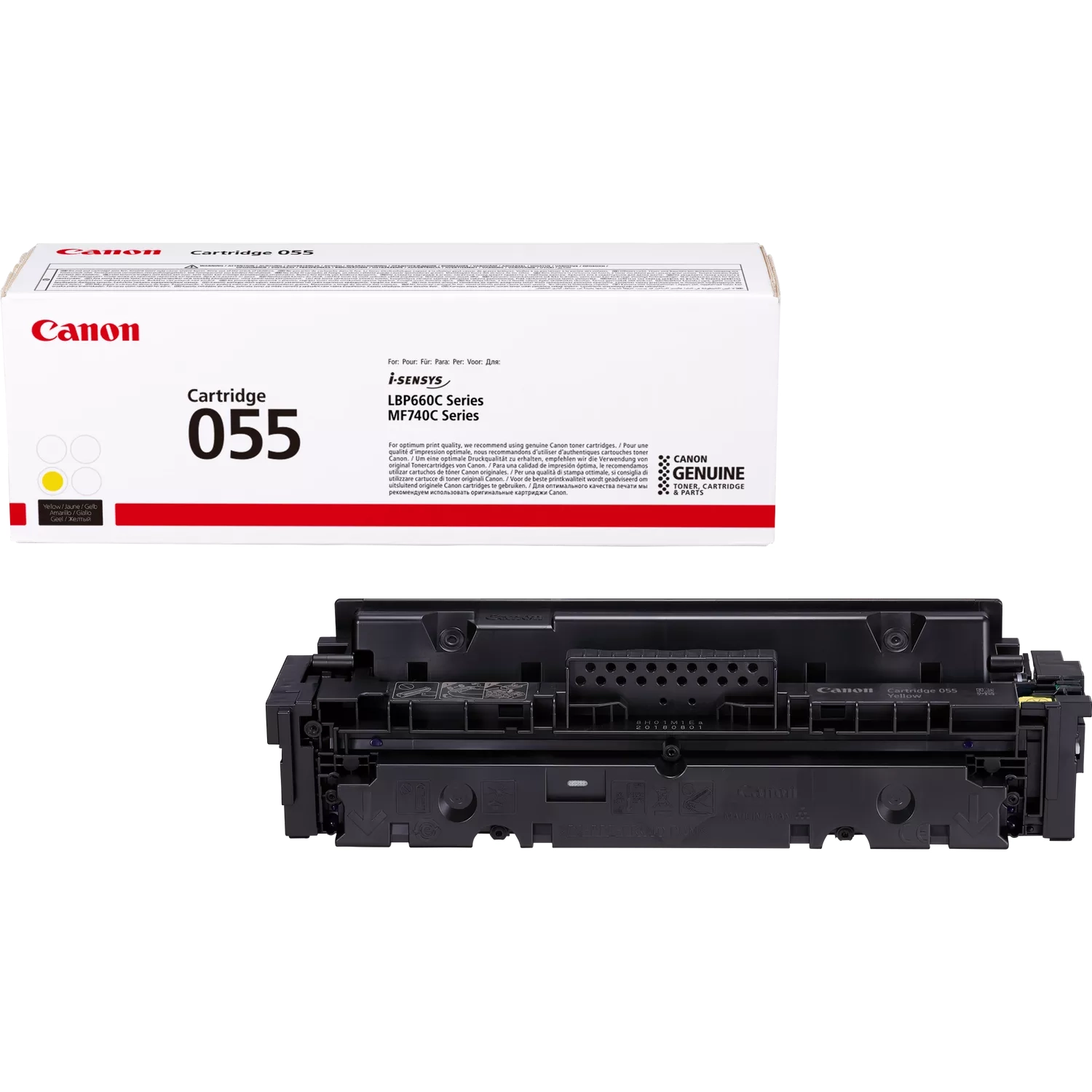 Toner Canon CRG-055 Żółty