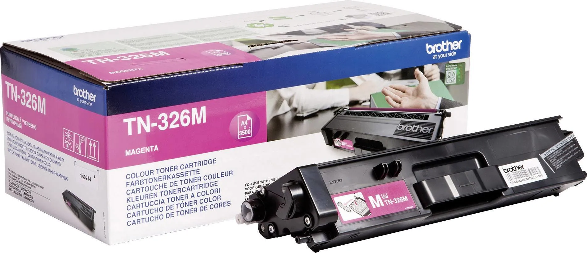 Toner Brother TN-326M Purpurowy