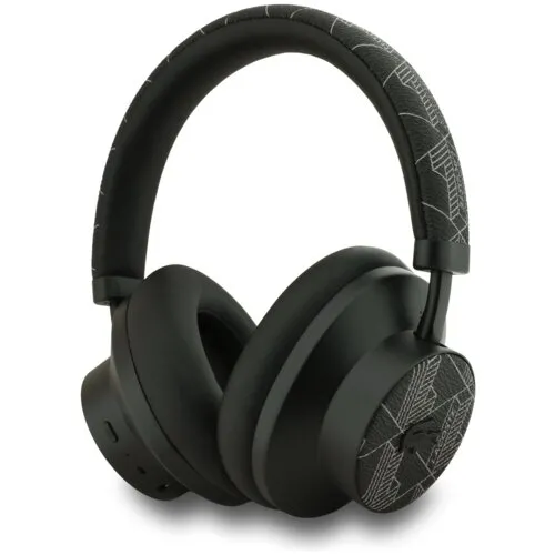 Słuchawki bezprzewodowe Lacoste The Blend ANC Nauszne Bluetooth 5.4 Czarny