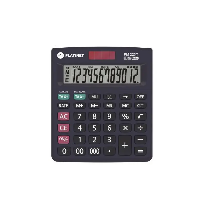 Kalkulator Platinet PM223T Czarny