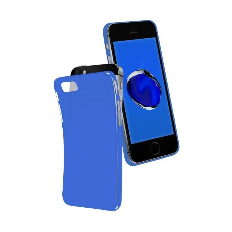 Etui SBS Cool Cover TECOOLIPSEB do iPhone SE/5S/5 Niebieski