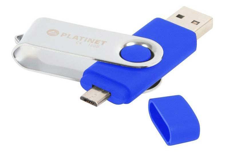 PenDrive Platinet BX-Depo 16GB microUSB (niebieski)