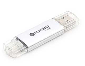PenDrive Platinet AX-Depo 16GB microUSB (srebrny)