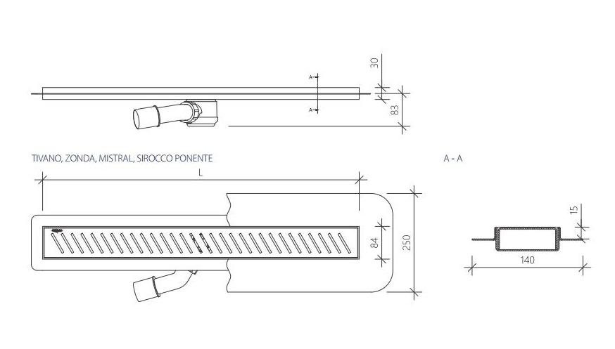 Wiper Premium Tivano T1000MPS100