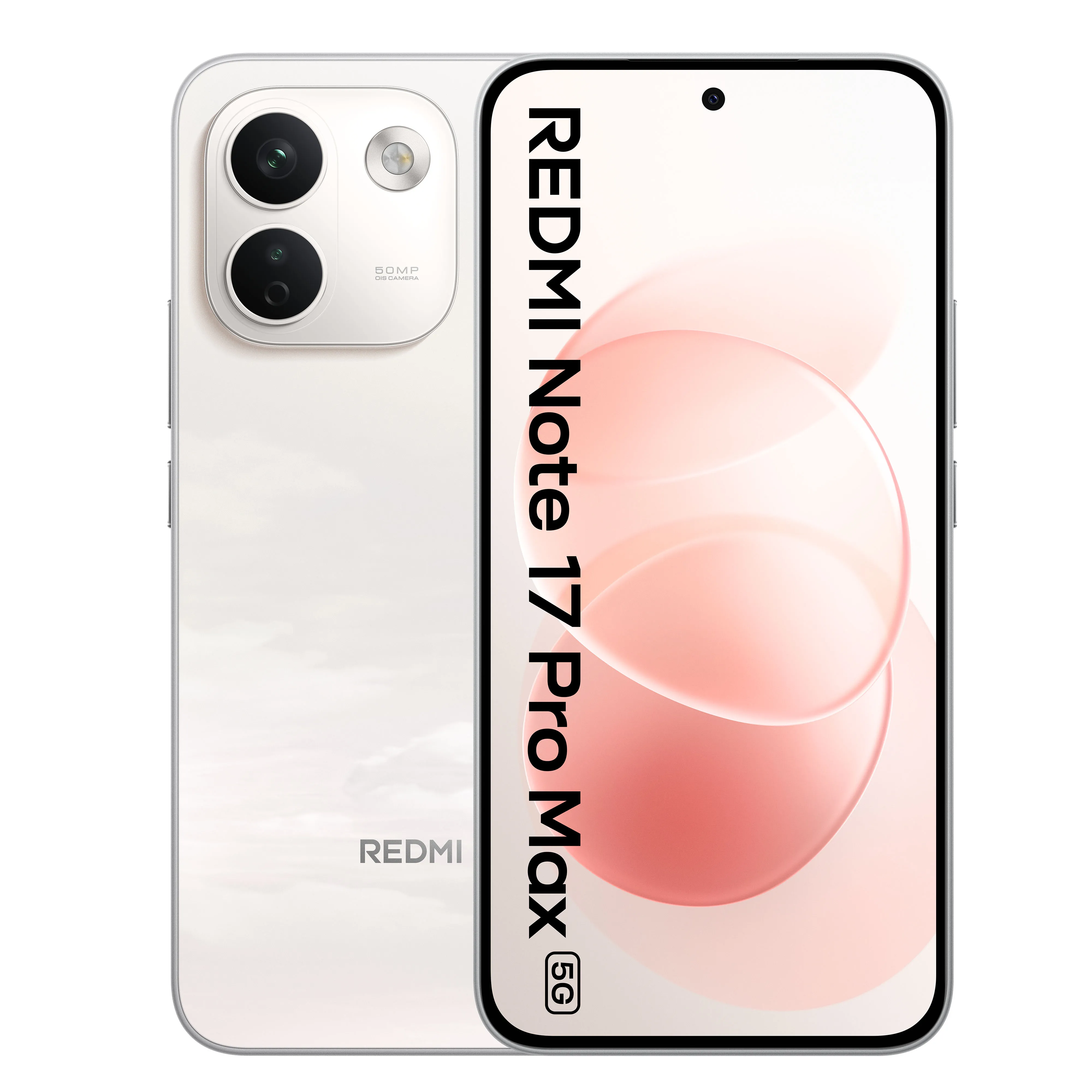 Smartfon Xiaomi REDMI Note 17 Pro Max 5G 8/256GB Funkcje AI 6,83" 120Hz 50Mpix Cloud Blush