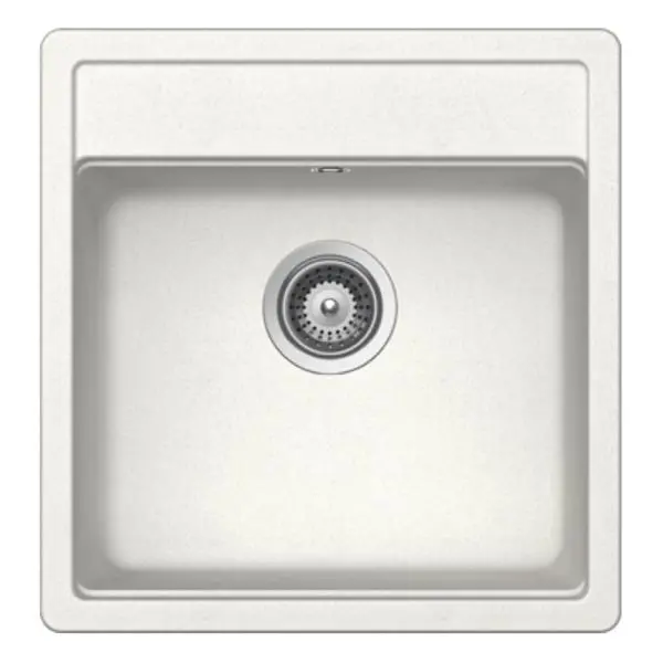 Zlewozmywak Schock Nemo N-100S Granitowy Biały alpejski