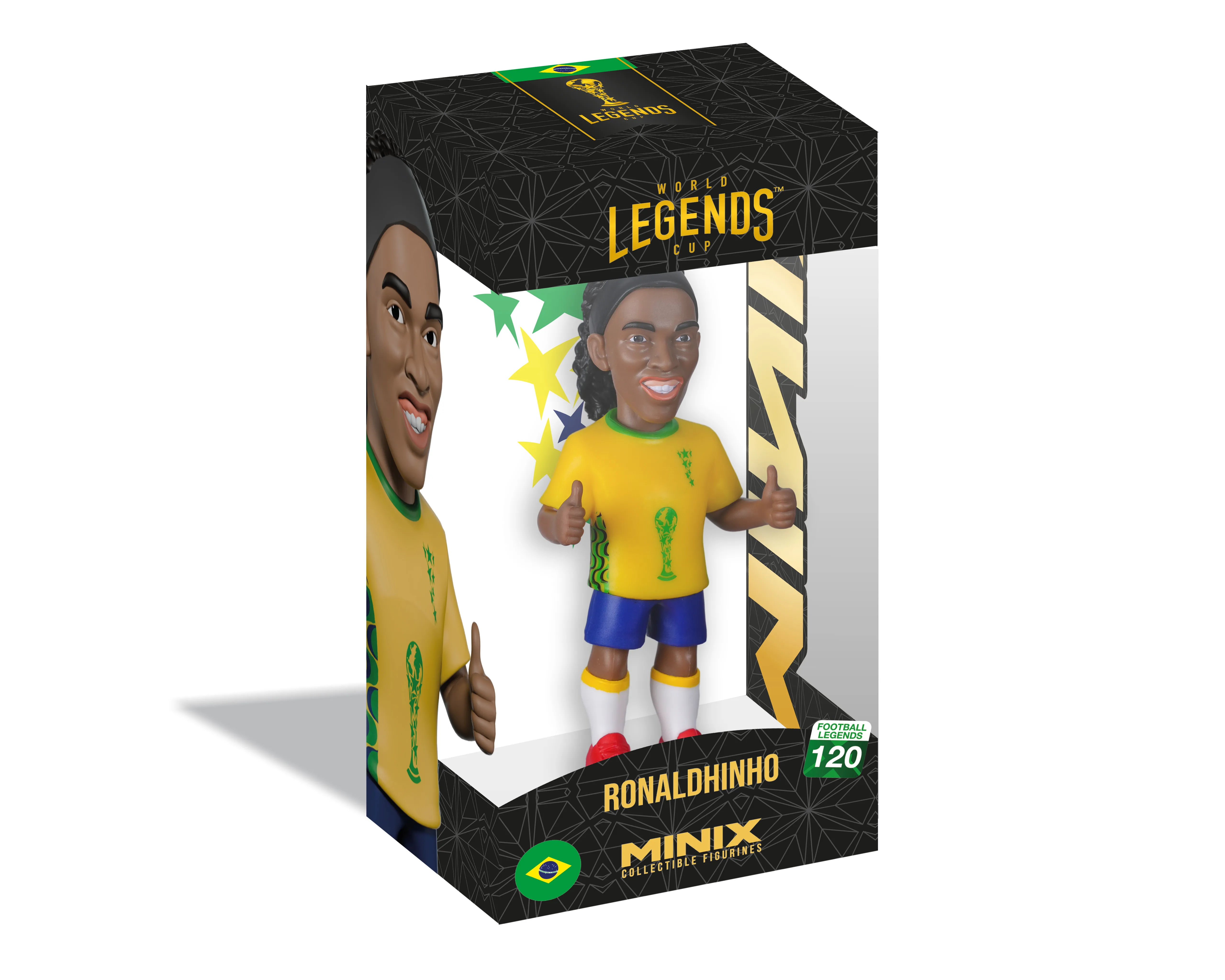 Figurka Minix World Legends Cup Ronaldinho (Brazylia)