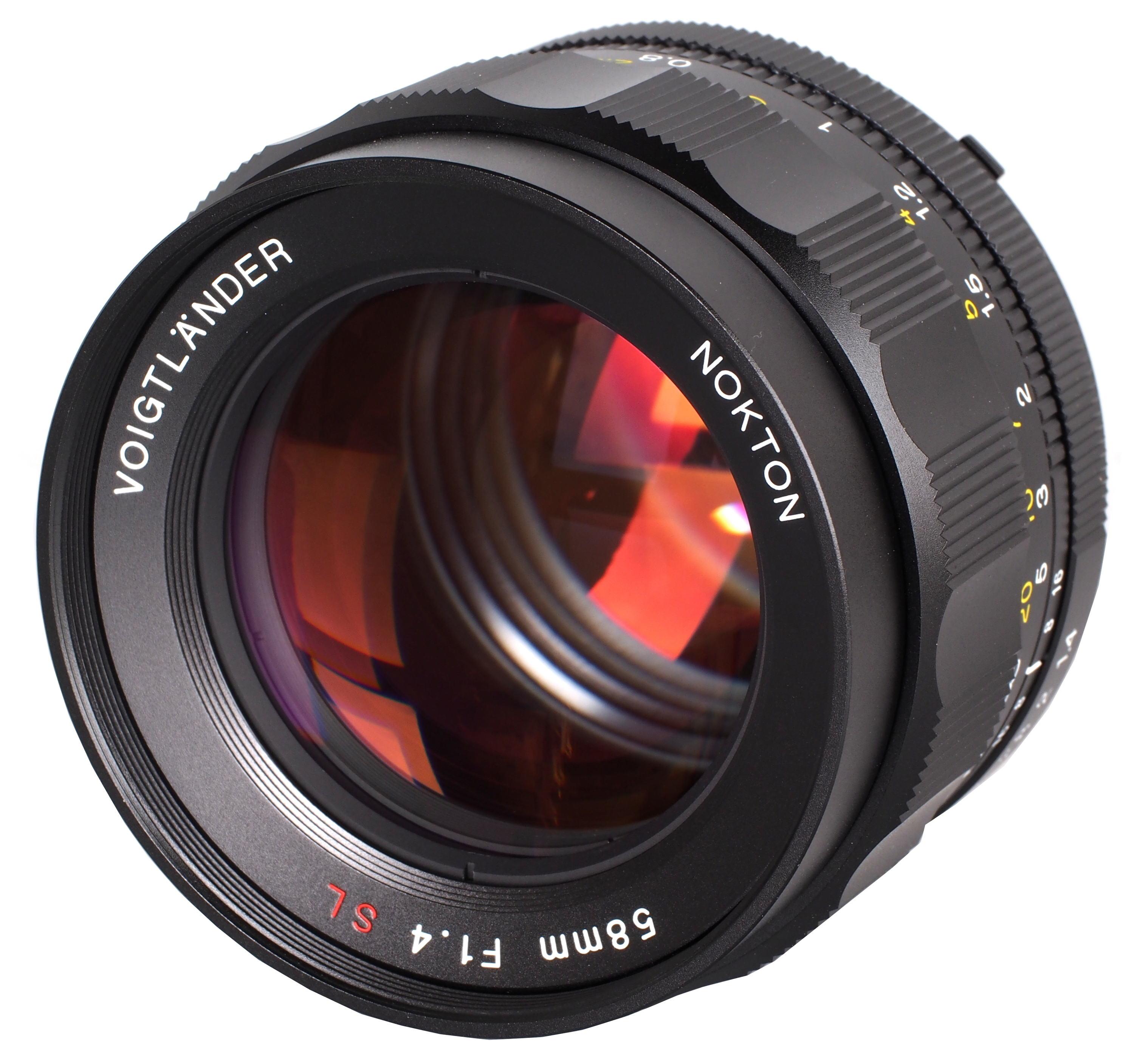 Obiektyw Voigtlander standardowy 58mm F/1.4 NOKTON CZARNY (F)