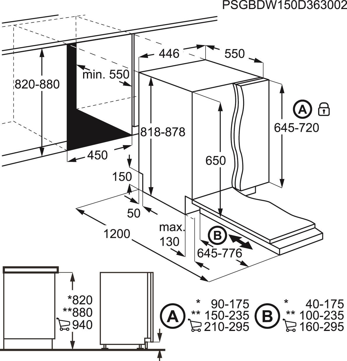 Zmywarka AEG FSE62400P