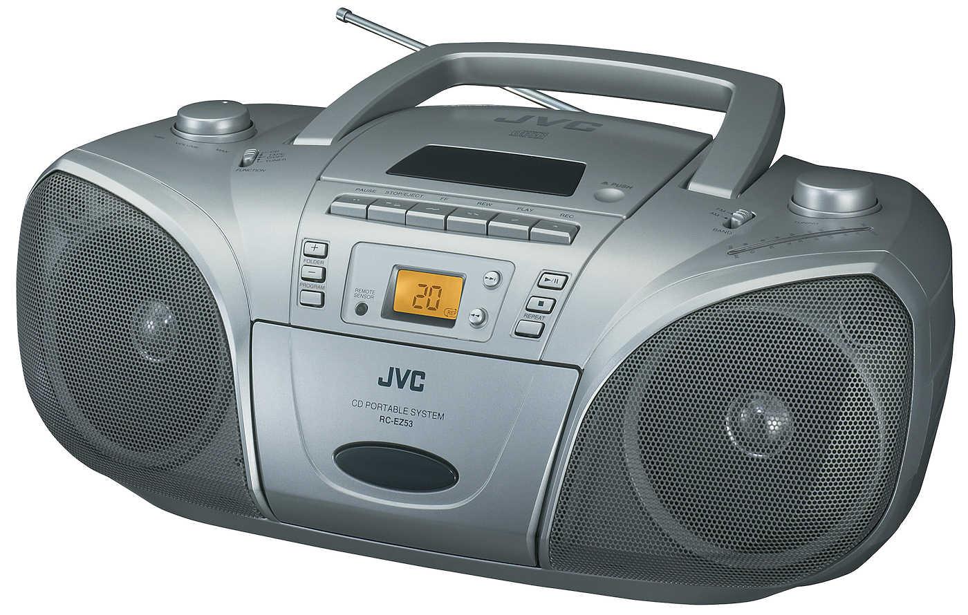Radiomagnetofon JVC RC-EZ53S