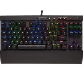 Klawiatura mechaniczna Corsair K65 RapidFire RGB Cherry MX Speed Czarny