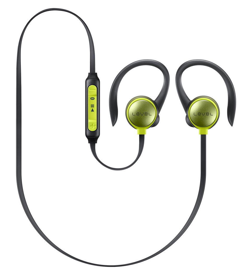 Słuchawki bezprzewodowe Samsung Level Active EO-BG930CG - dokanałowe - zielony