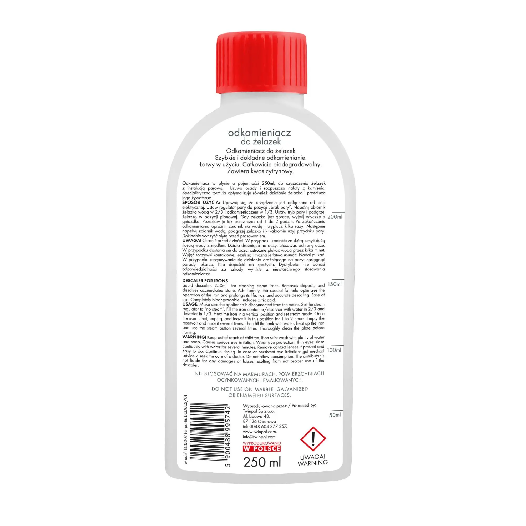 Odkamieniacz do żelazka Raven ECD002 250ml