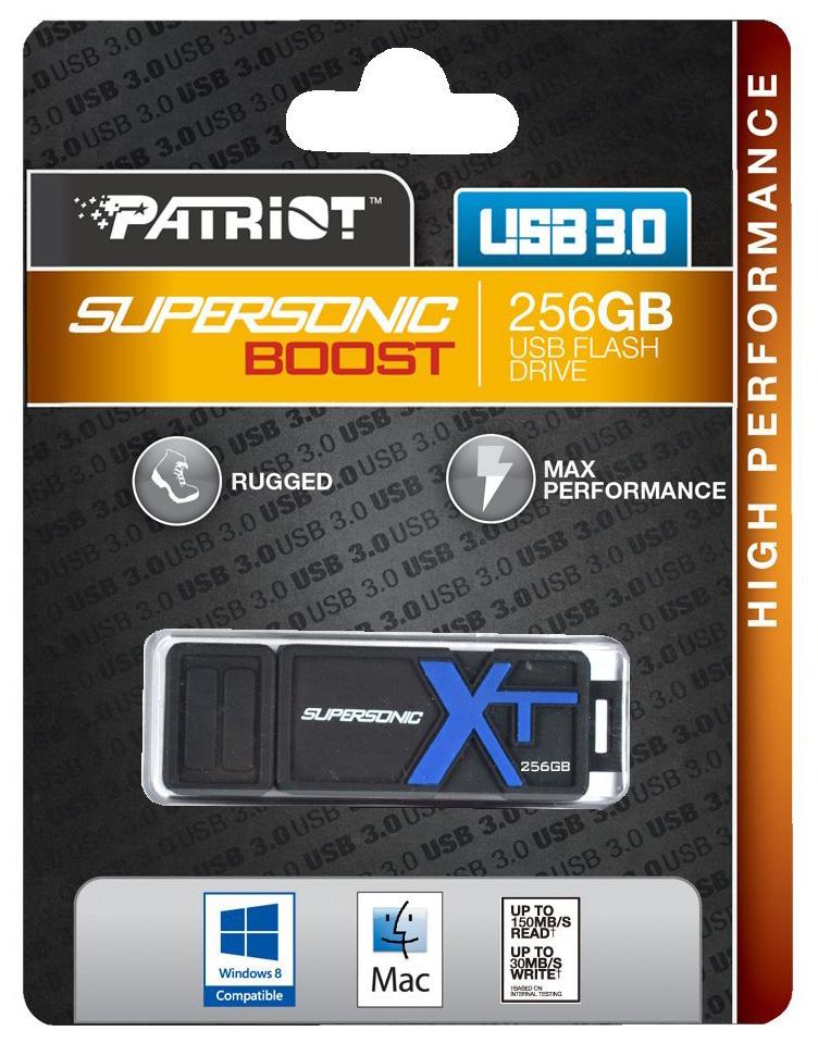 PenDrive Patriot Supersonic Boost XT 256GB USB 3.0