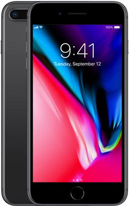 Smartfon Apple iPhone 8 Plus 256GB (gwiezdna szarość)
