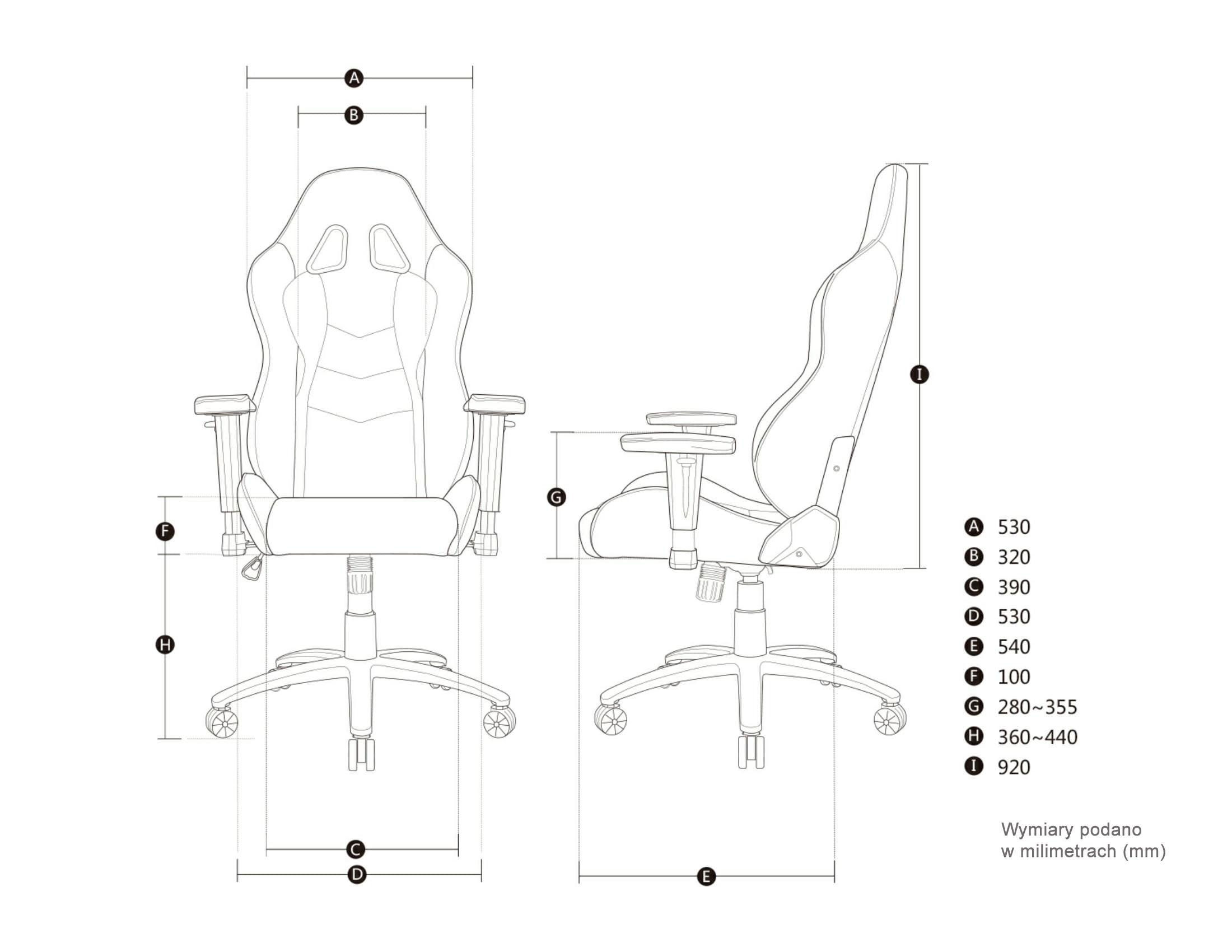 Fotel Akracing Nitro (zielony)