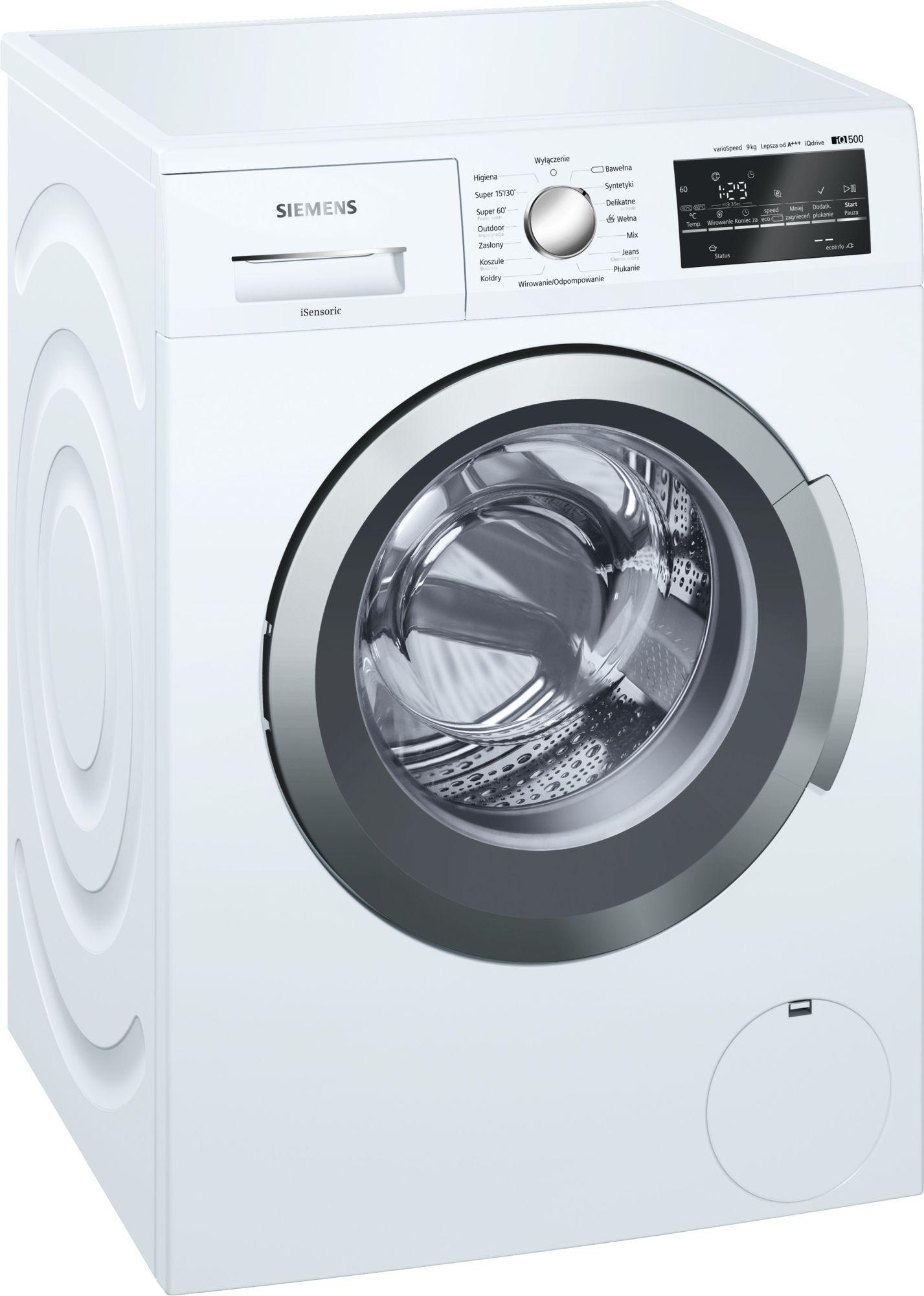 Pralka Siemens WM14T46EPL iQ500