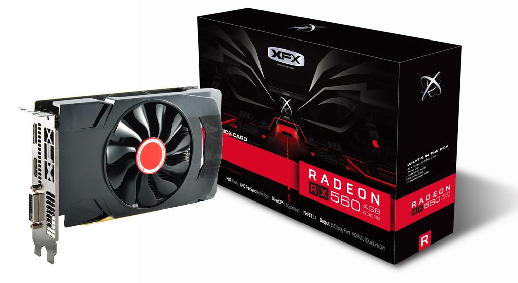 XFX Radeon RX 560 4GB GDDR5 128 bit