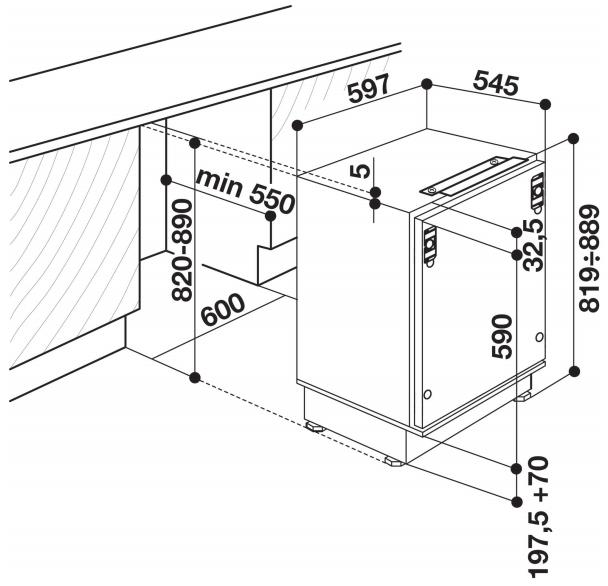 Lodówka Whirlpool ARG 590/A+