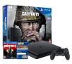 Konsola Sony PlayStation 4 Slim 1TB + Call of Duty: WWII + Wolfenstein II: The New Colossus + To jesteś Ty!