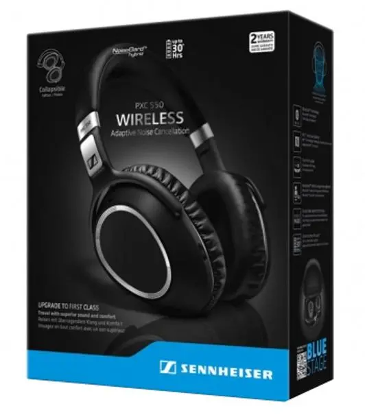 Słuchawki bezprzewodowe Sennheiser PXC 550 Wireless Nauszne Bluetooth 4.2 Czarny