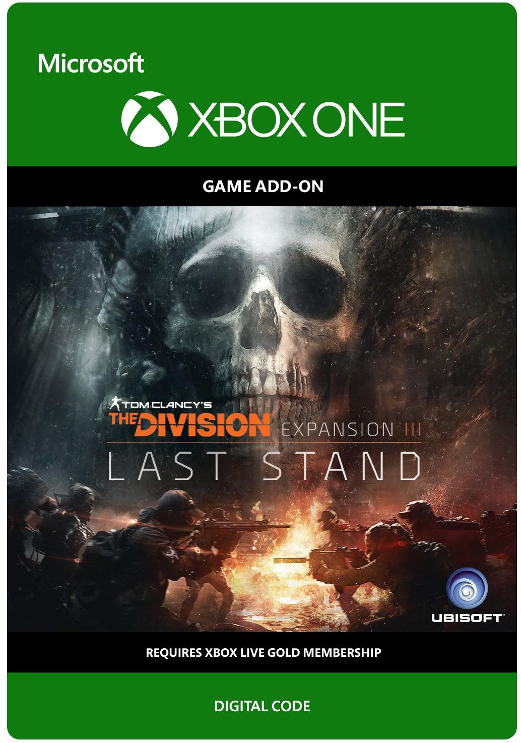 Tom Clancy's The Division - Ostatni Bastion DLC [kod aktywacyjny] Xbox One