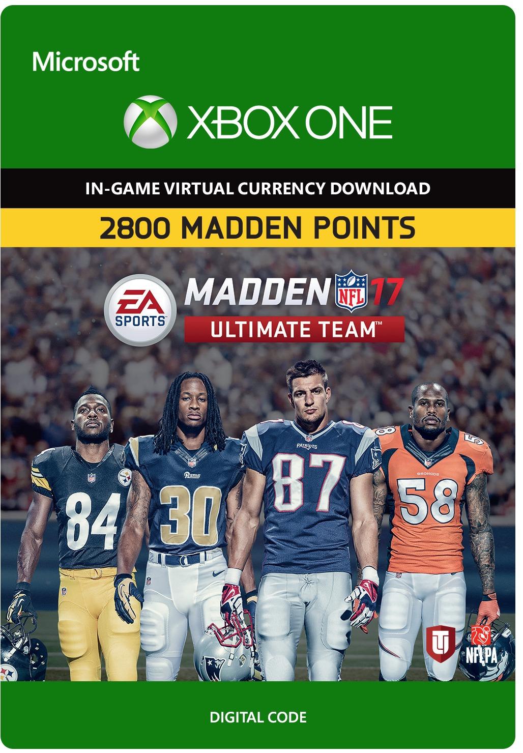Madden NFL 17 - 2800 Punktów [kod aktywacyjny] Xbox One