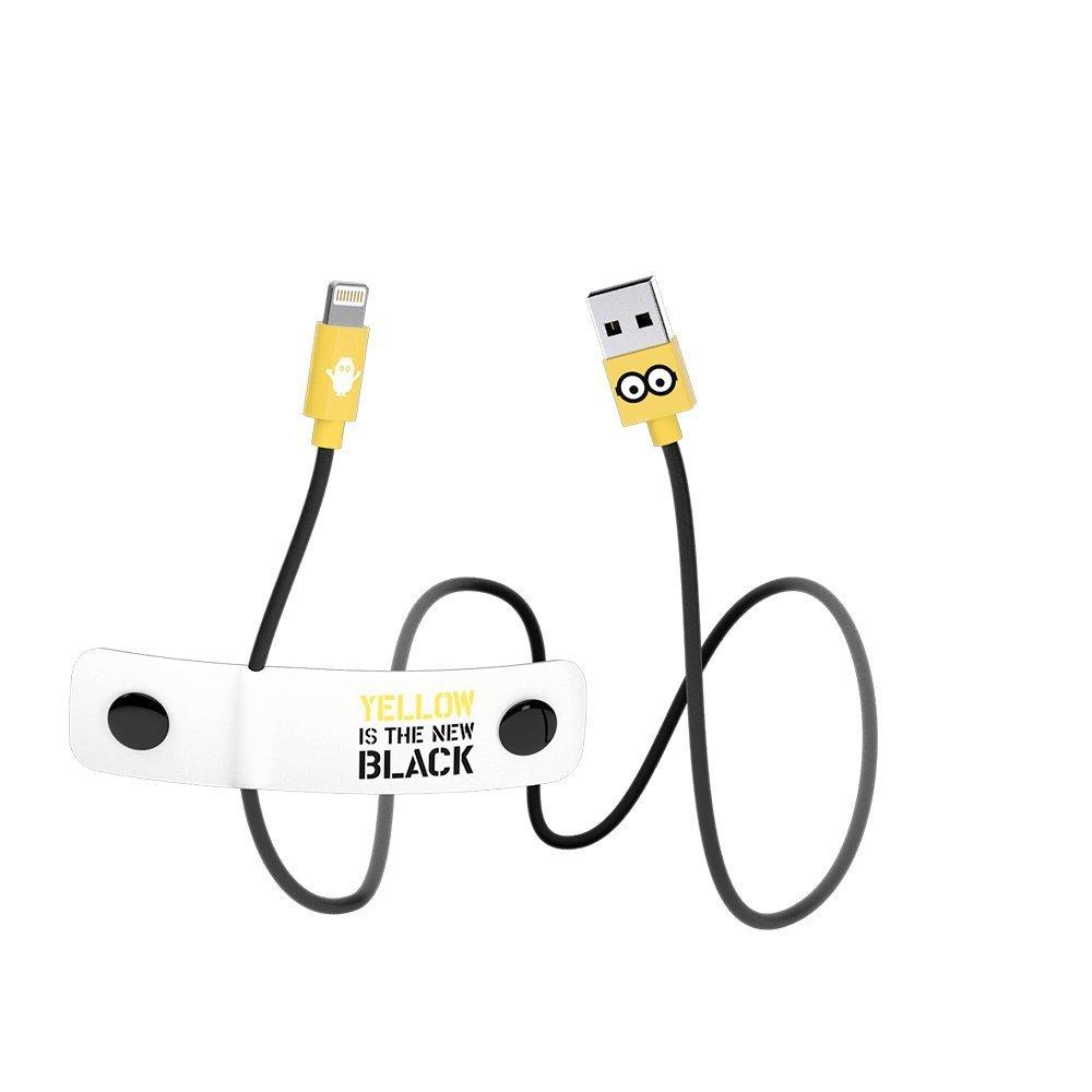 Kabel Tribe CLR22102 Minionki kabel lightning Mfi 120 cm Jail