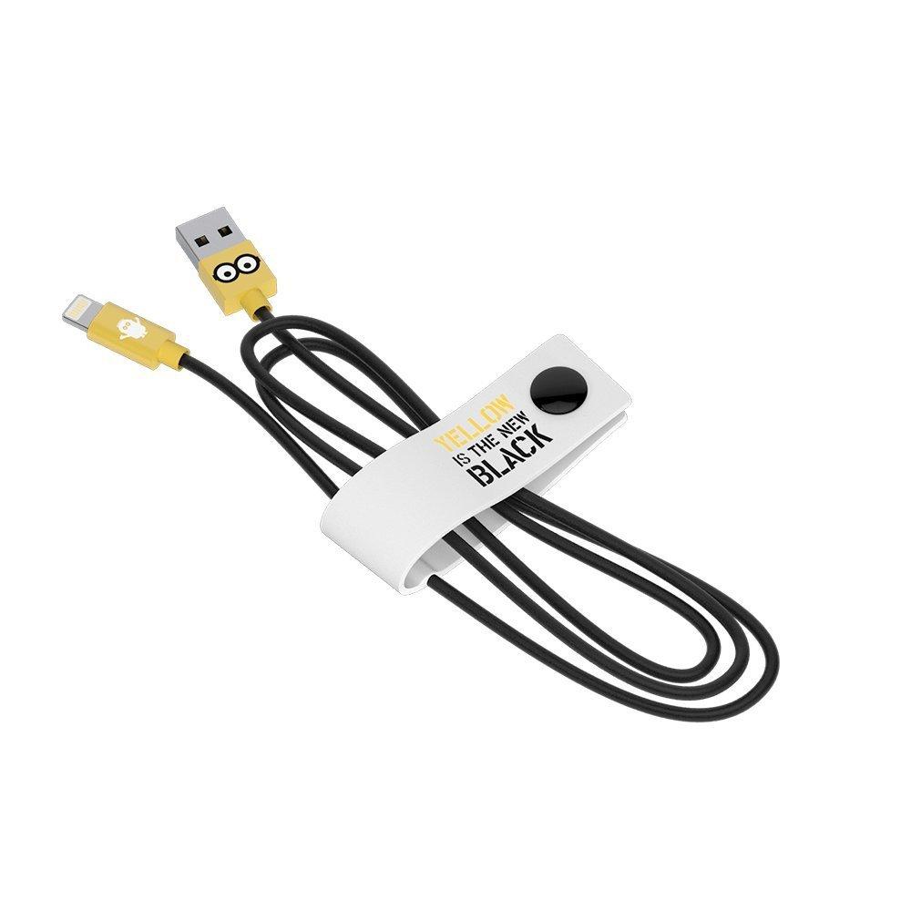 Kabel Tribe CLR22102 Minionki kabel lightning Mfi 120 cm Jail