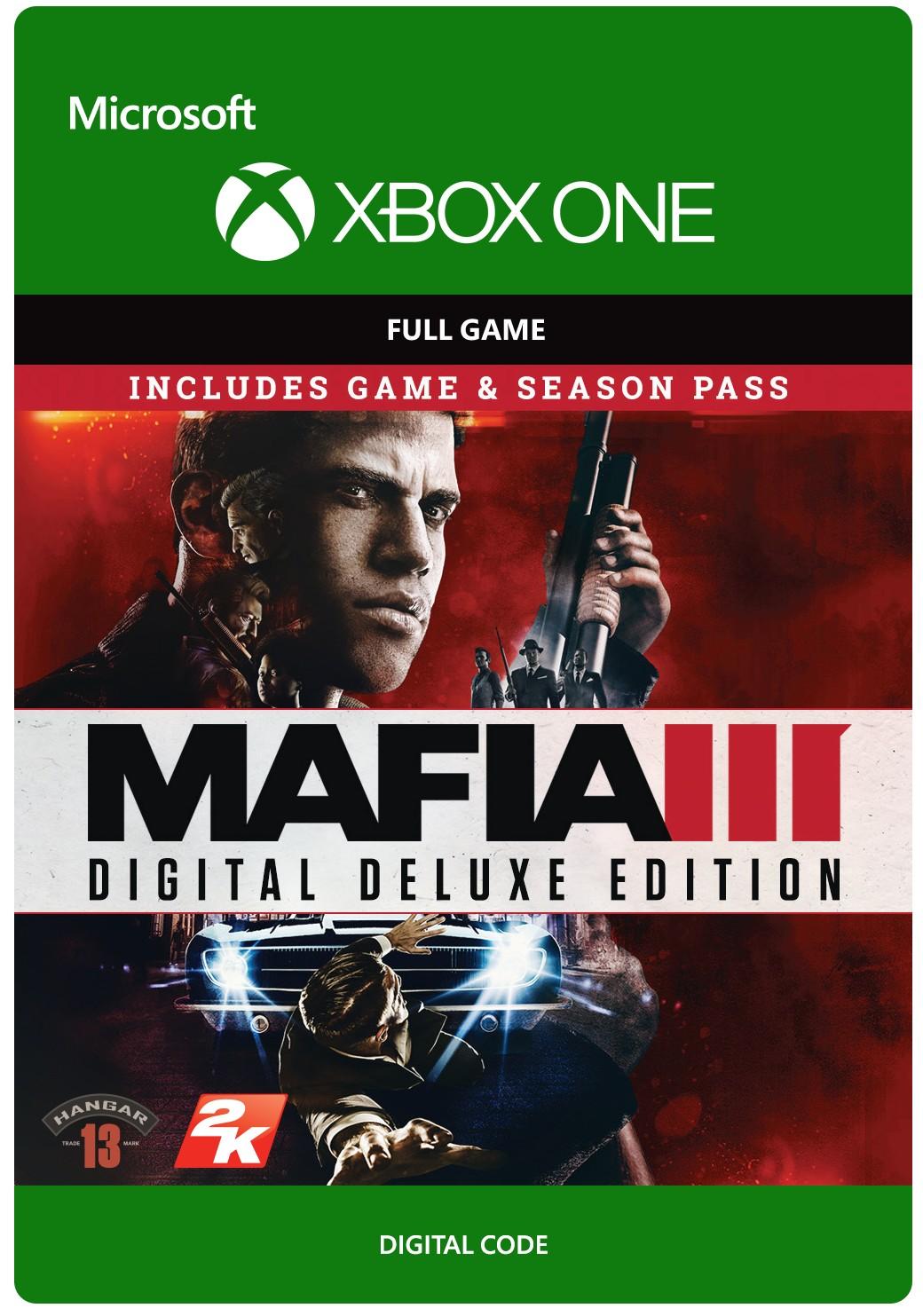 Mafia III - Edycja Deluxe [kod aktywacyjny] - Gra na Xbox One (Kompatybilna z Xbox Series X/S)