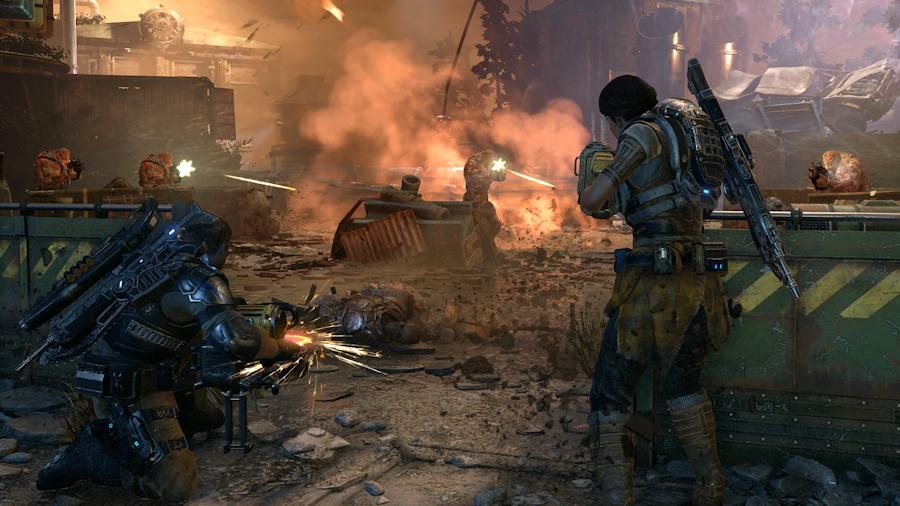 Gears of War 4 [kod aktywacyjny] Gra na Xbox One (Kompatybilna z Xbox Series X/S)