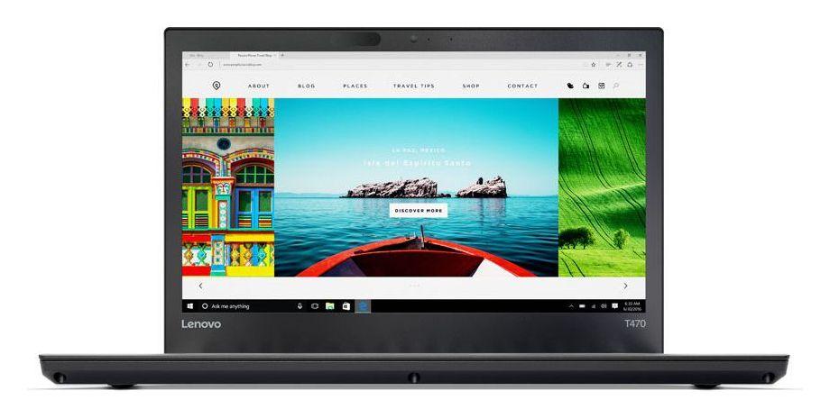 Lenovo ThinkPad T470 14" Intel® Core™ i7-7600U 8GB RAM  128GB Dysk SSD  Win10 Pro