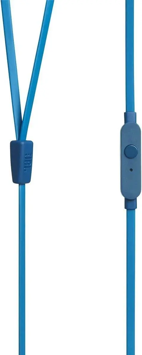 Słuchawki przewodowe JBL T110 Dokanałowe Mikrofon Niebieski