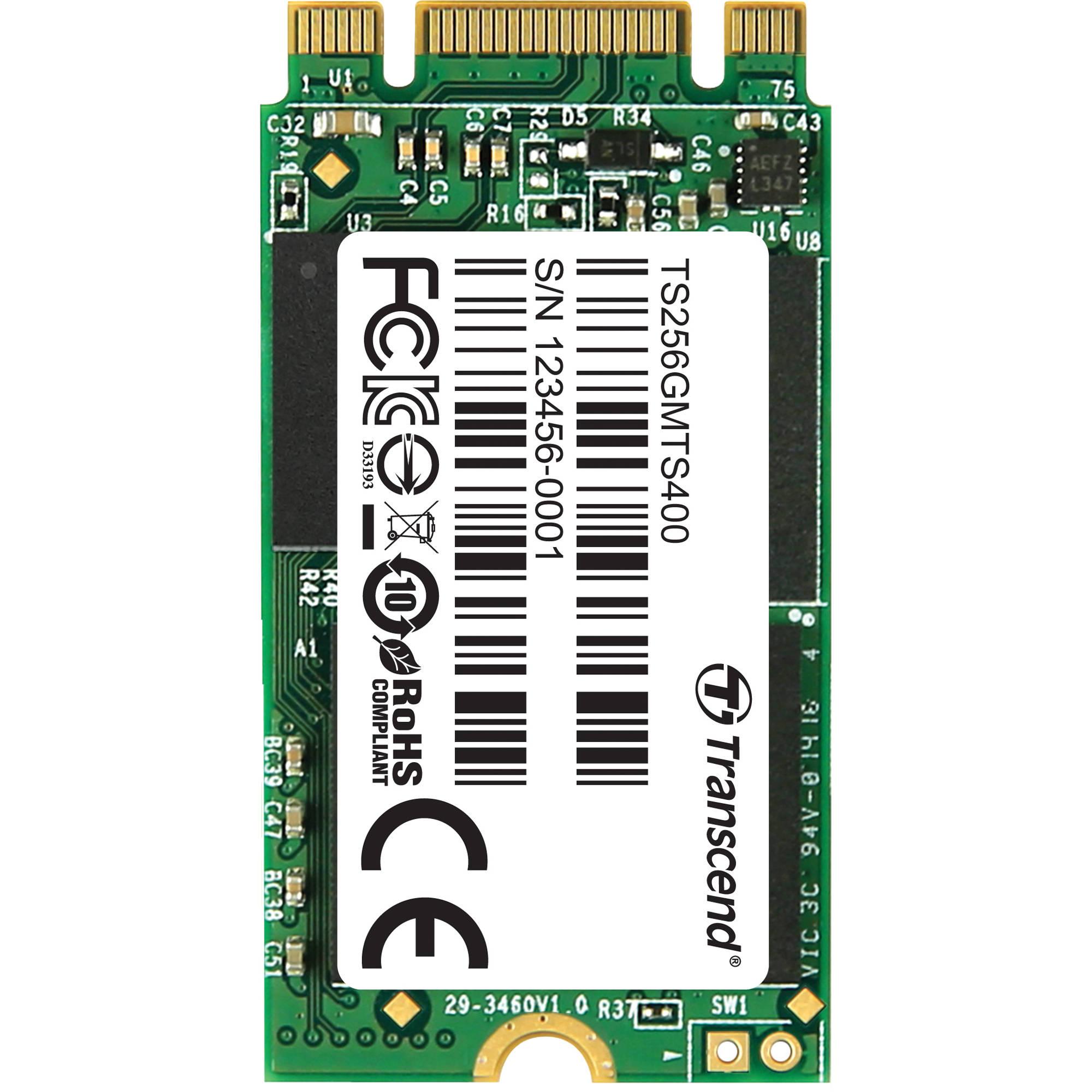 Dysk Transcend MTS400 256GB M.2 SATA III