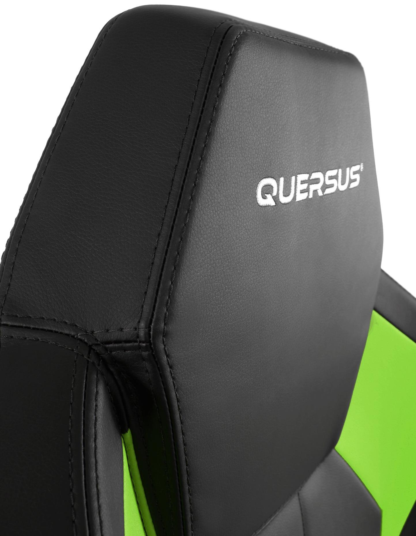 Fotel Quersus G702/XG - GEOS 702 (czarno-zielony)