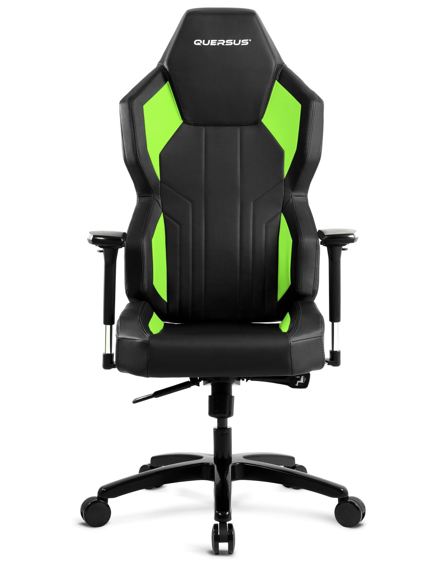 Fotel Quersus G702/XG - GEOS 702 (czarno-zielony)