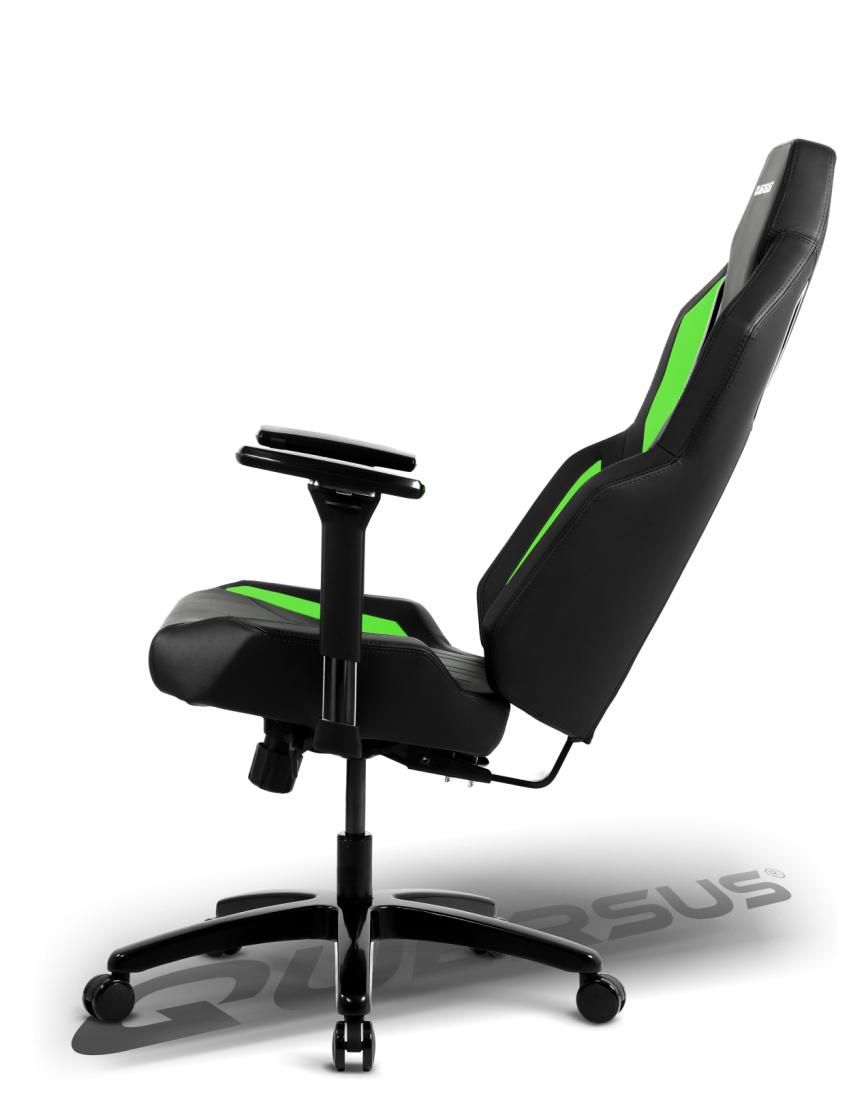 Fotel Quersus V502/XG - VAOS 502 (czarno-zielony)