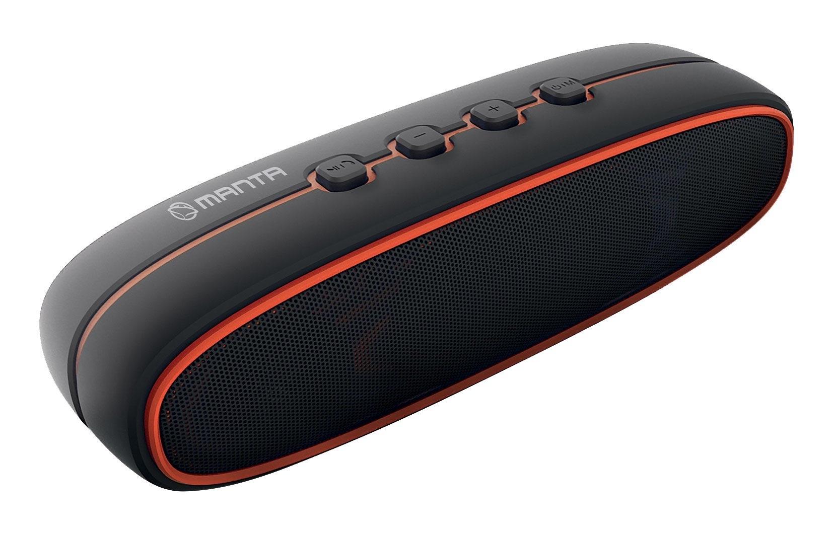 Głośnik Bluetooth Manta SPK303RD FORTAN 10W Czarno-czerwony