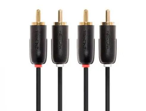 Kabel audio Techlink WiresNX2 710031 1m Czarny